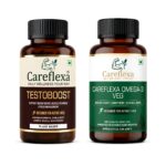 Testo + Veg Omega Combo | Men's Vitality & Daily Wellness Support